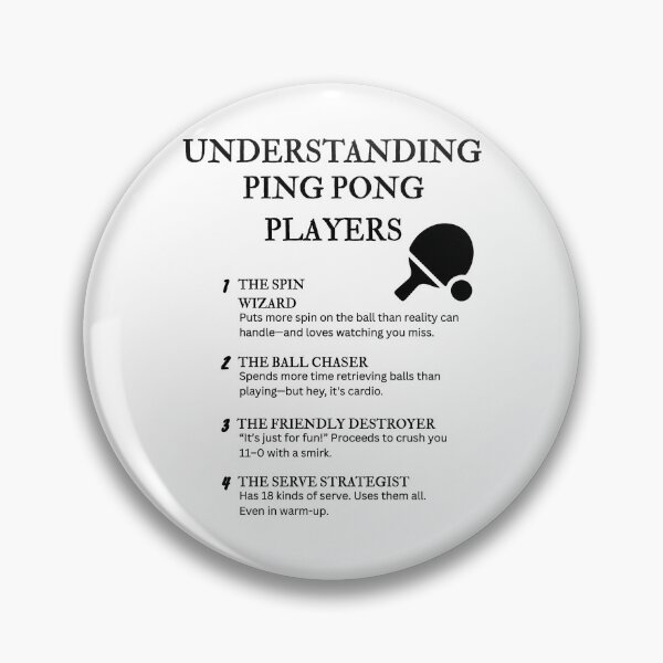 Item preview, Understanding Ping Pong Players – Funny Quotes for Table Tennis Addicts designed and sold by PsyFlow35.