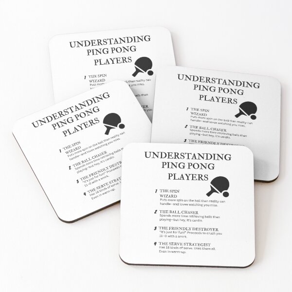 Item preview, Understanding Ping Pong Players – Funny Quotes for Table Tennis Addicts designed and sold by PsyFlow35.