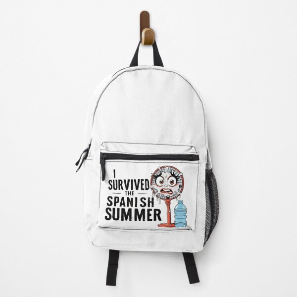 Item preview, I Survived the Spanish Summer T-Shirt – Extreme Summer with Humor designed and sold by StormArte.