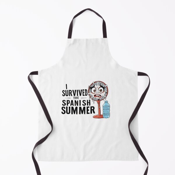 Item preview, I Survived the Spanish Summer T-Shirt – Extreme Summer with Humor designed and sold by StormArte.