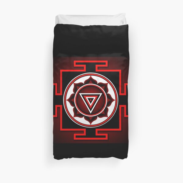 Kali Yantra Duvet Cover
