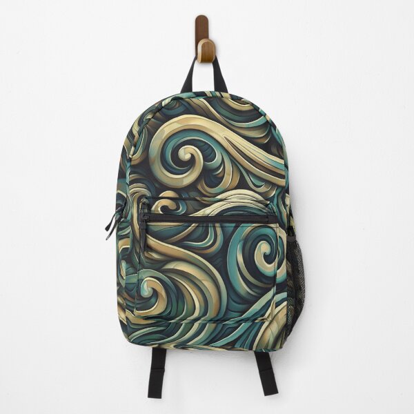Item preview, New Zealand Māori Paua Pattern Koru Design 411 designed and sold by GrinGalore.