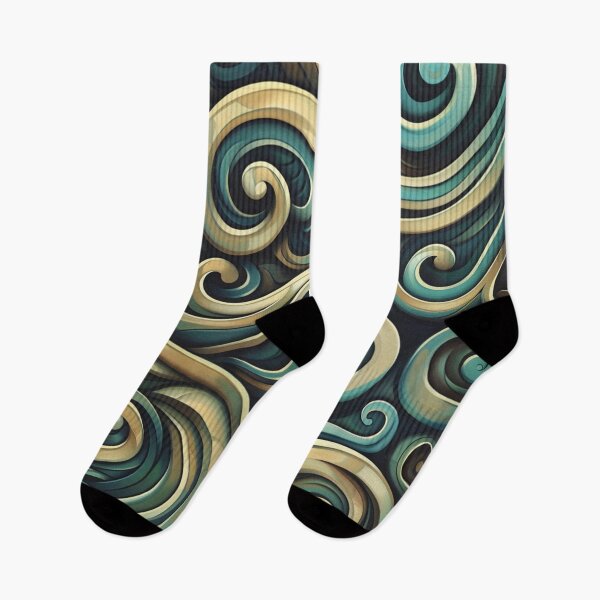 Item preview, New Zealand Māori Paua Pattern Koru Design 411 designed and sold by GrinGalore.