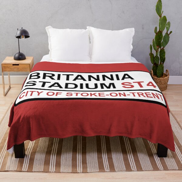 Item preview, Stoke Britannia Stadium Iconic Street Sign designed and sold by DelfDesign.