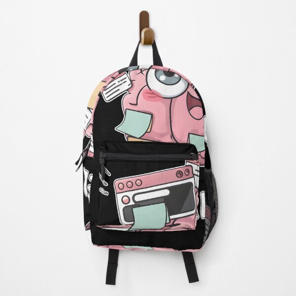 Item preview, Overstimulated Kawaii Brain Cute Mental Overload  designed and sold by ViktoonShirts.
