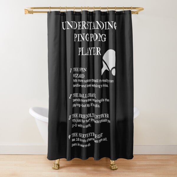 Item preview, Understanding Ping Pong Players – Funny Quotes for Table Tennis Addicts – Black designed and sold by PsyFlow35.