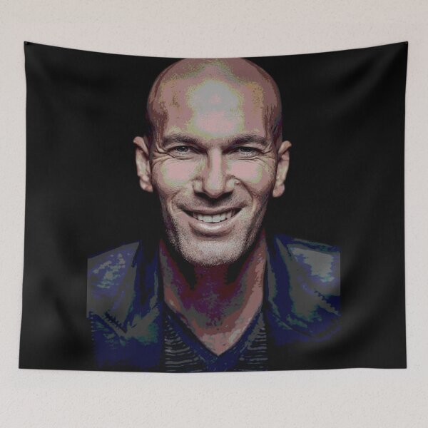Item preview, zidane pop art designed and sold by MAX MILLER.