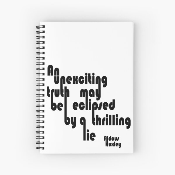 Item preview, Quote Aldous Huxley: Lie & Truth designed and sold by BeJahMan.