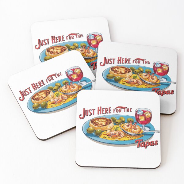 Item preview, Just Here for the Tapas – Fun design featuring Spanish food designed and sold by StormArte.