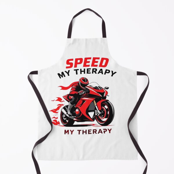 Item preview, Speed My Therapy – Racing Biker T-Shirt designed and sold by ARTReMi.