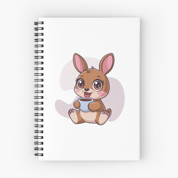 Item preview, rabbit with coffee designed and sold by Eternalski.