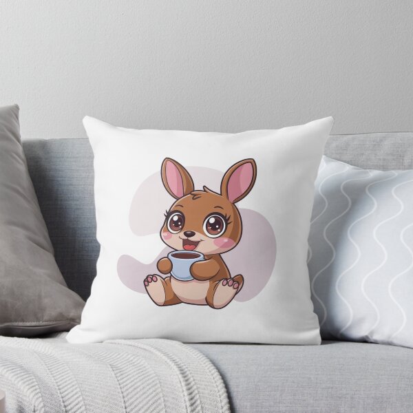 Item preview, rabbit with coffee designed and sold by Eternalski.