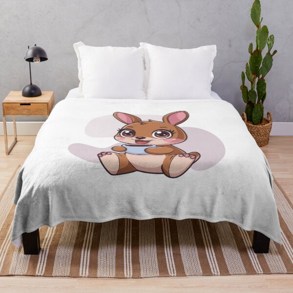 Item preview, rabbit with coffee designed and sold by Eternalski.