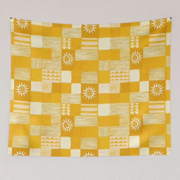 Item preview, Happy Sunshine Seamless Pattern designed and sold by LuxChu.