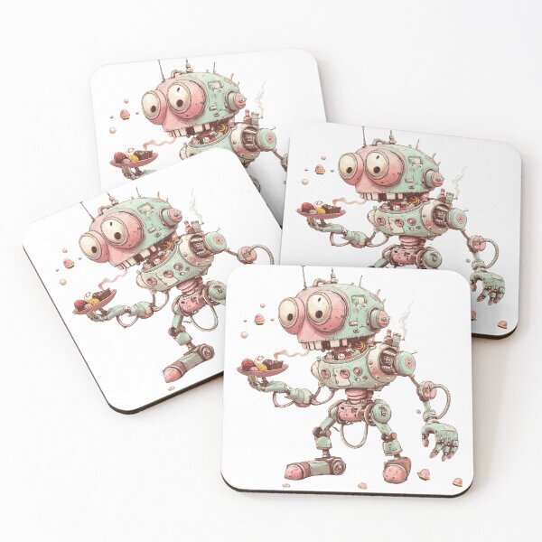 Item preview,  Sweet-Serving Retro Robot designed and sold by MelaDizayn.