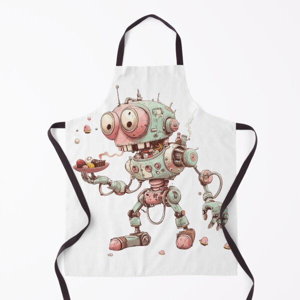 Item preview,  Sweet-Serving Retro Robot designed and sold by MelaDizayn.