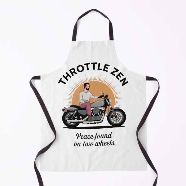 Item preview, Throttle Zen – Peace on Two Wheels Shirt designed and sold by ARTReMi.
