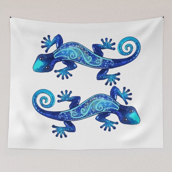 Item preview, Joy Gecko Blue   designed and sold by miskaralise.