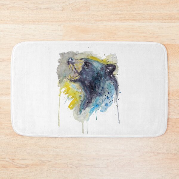 Item preview, Roaring Black Bear Watercolor designed and sold by caracatita75.