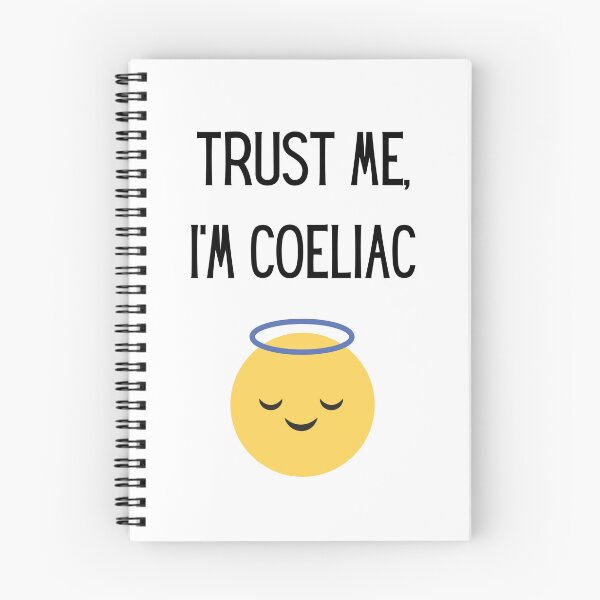 Item preview, Trust Me, I'm Coeliac Funny Gluten Free Angel Emoji Design designed and sold by My Gluten Free Life UK.