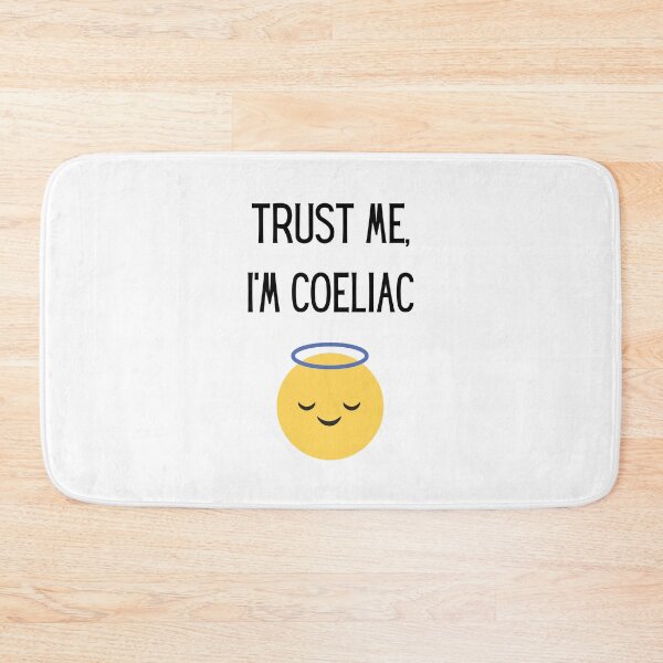 Item preview, Trust Me, I'm Coeliac Funny Gluten Free Angel Emoji Design designed and sold by My Gluten Free Life UK.