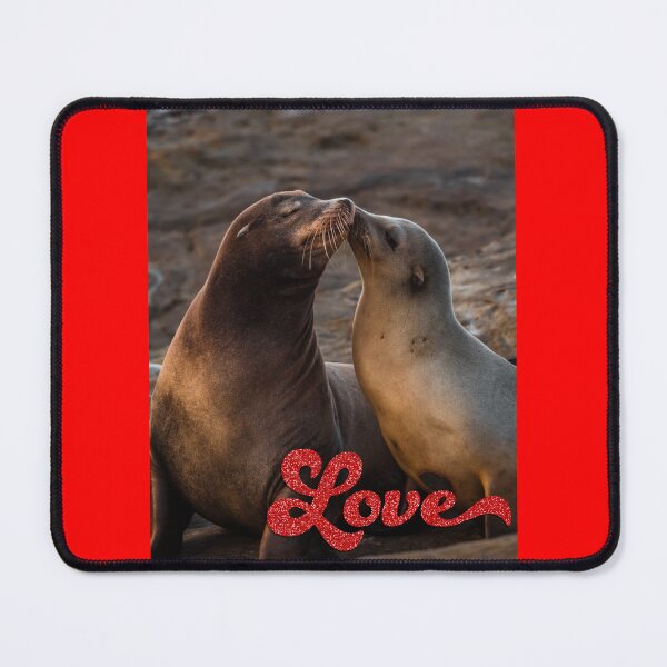 Item preview, Sea Lion Love designed and sold by kingdrygoods.
