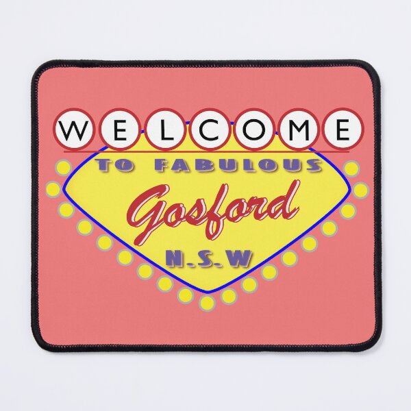 Item preview, Welcome Gosford sign designed and sold by ASKEW GRAPHICS.