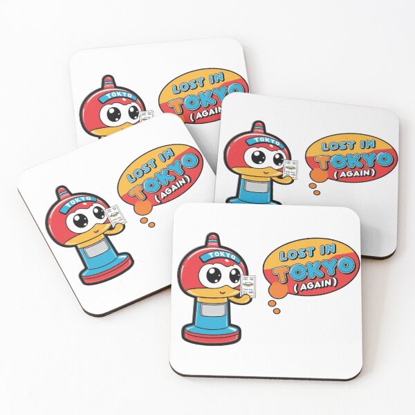 Item preview, Lost in Tokyo Again – Fun Japanese-style kawaii design designed and sold by StormArte.
