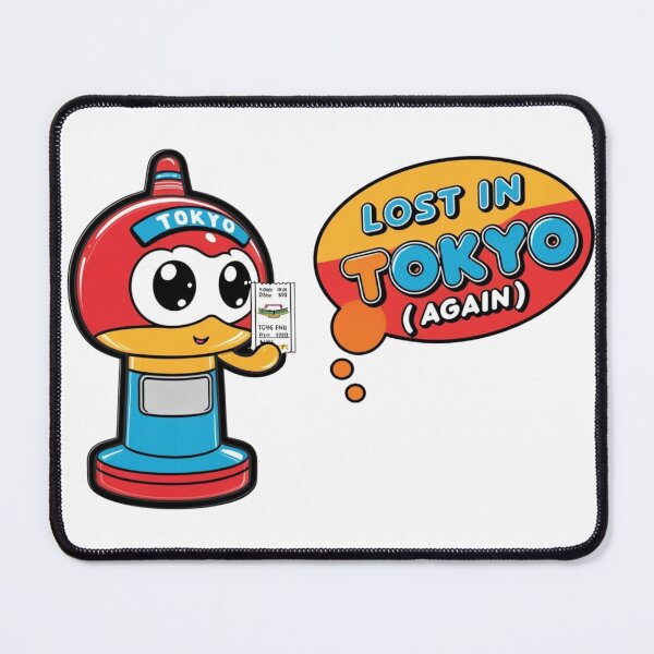 Item preview, Lost in Tokyo Again – Fun Japanese-style kawaii design designed and sold by StormArte.