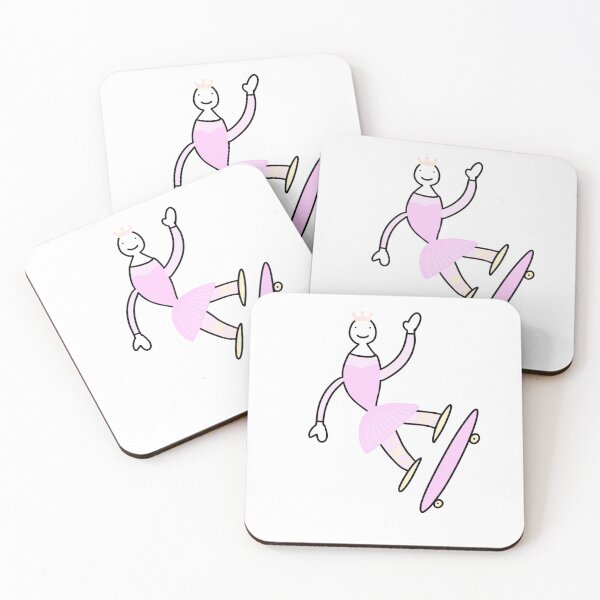 Item preview, Ballerina Fred Skateboarding  designed and sold by artisticabbey.
