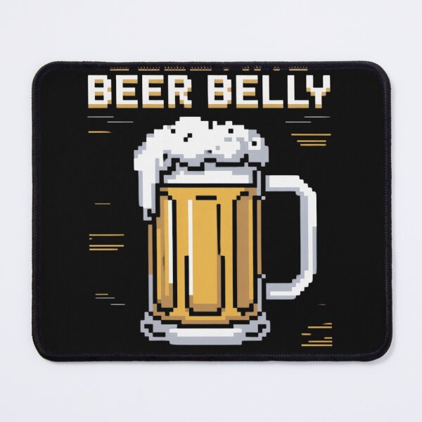 Item preview, Deleting Beer Belly Funny Pixel Gamer Beer T-Shirt designed and sold by COWELLM.