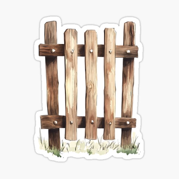 Item preview, Ruralcore - Wooden Fence designed and sold by bapupa.