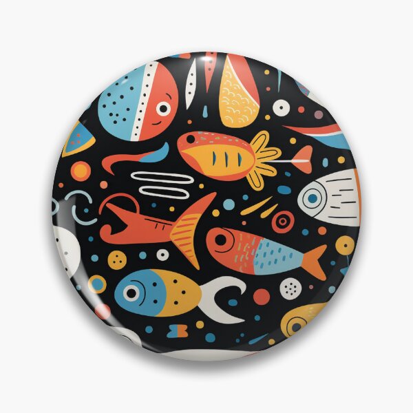 Item preview, Mind-Bending Fish Wonderland designed and sold by mittie101.