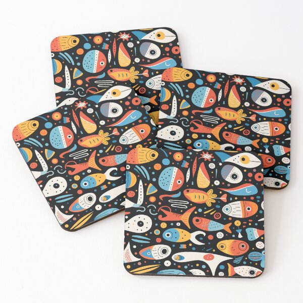 Item preview, Mind-Bending Fish Wonderland designed and sold by mittie101.