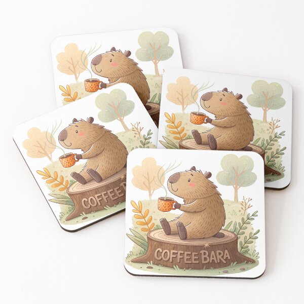 Item preview, Capybara - Coffeebara – Your Perfect Coffee Companion designed and sold by SibMa.