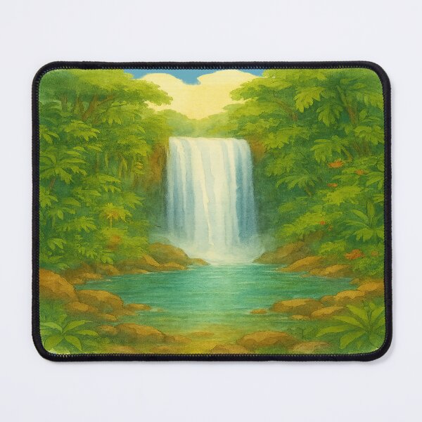 Item preview, Waterfall in Watercolour designed and sold by PixeMeAus.