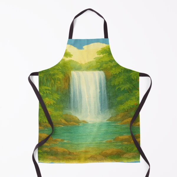 Item preview, Waterfall in Watercolour designed and sold by PixeMeAus.