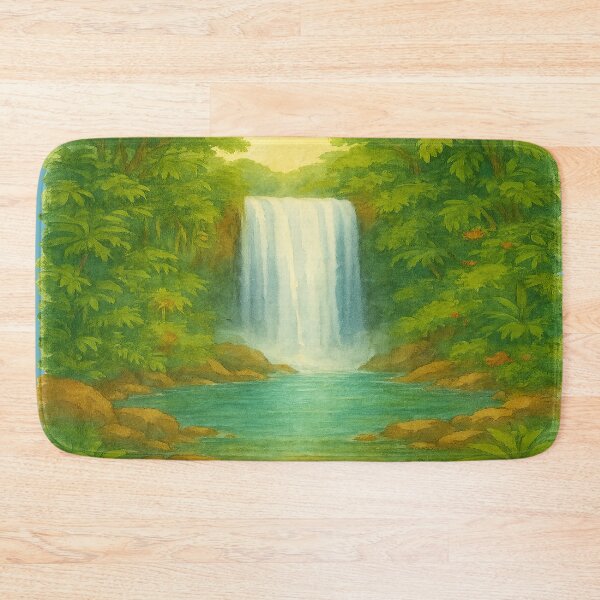 Item preview, Waterfall in Watercolour designed and sold by PixeMeAus.