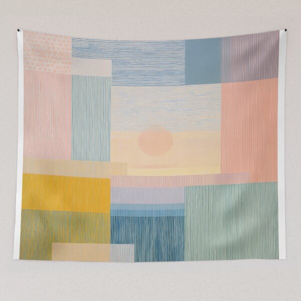 Item preview, 2024 Serene Grids designed and sold by nikoart001.