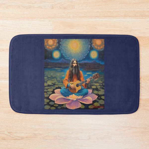 Item preview, "Cosmic Serenade: George Harrison's Mystic Melody" designed and sold by Artisticanvas.