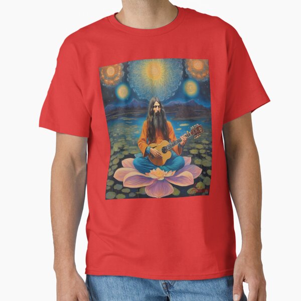 Item preview, "Cosmic Serenade: George Harrison's Mystic Melody" designed and sold by Artisticanvas.