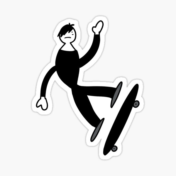 Artikel-Vorschau von Emo Fred Skateboarding, designt und verkauft von artisticabbey.