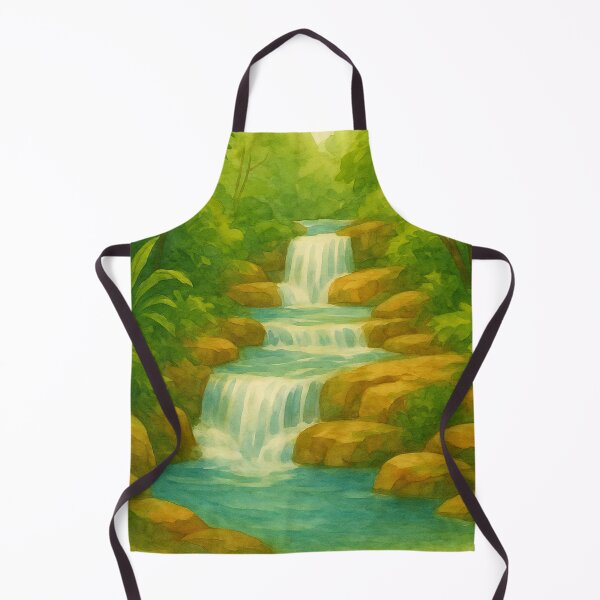 Item preview, Rocky Mountain Waterfall designed and sold by PixeMeAus.