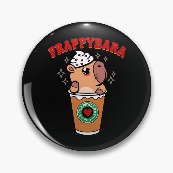 Item preview, Cute Capybara Frappuccino Gift For Coffee Lovers designed and sold by BoggsNicolasArt.