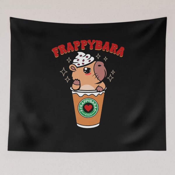 Item preview, Cute Capybara Frappuccino Gift For Coffee Lovers designed and sold by BoggsNicolasArt.