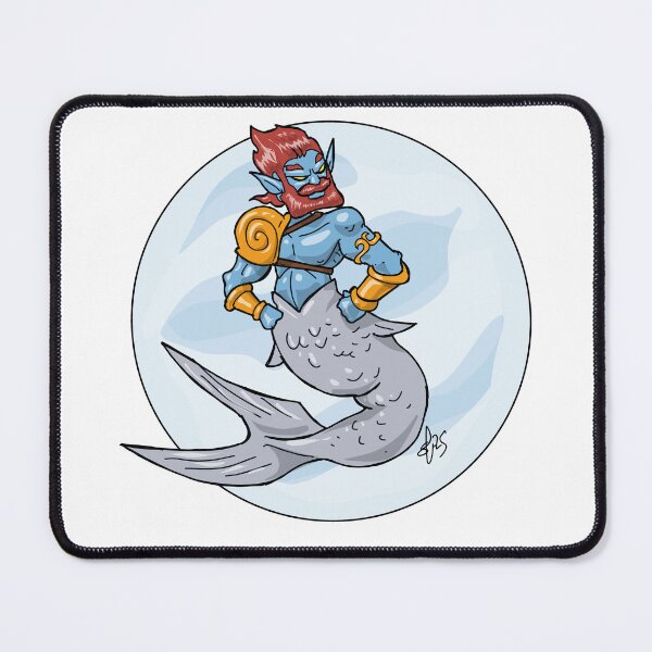 Item preview, Merman blue designed and sold by Pittstop.