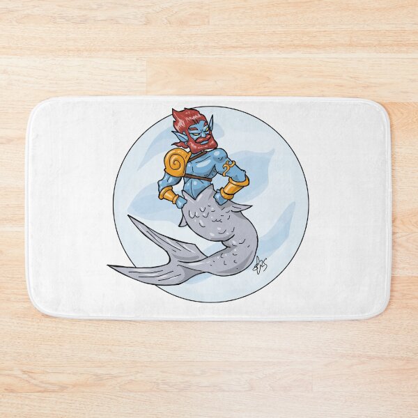 Item preview, Merman blue designed and sold by Pittstop.