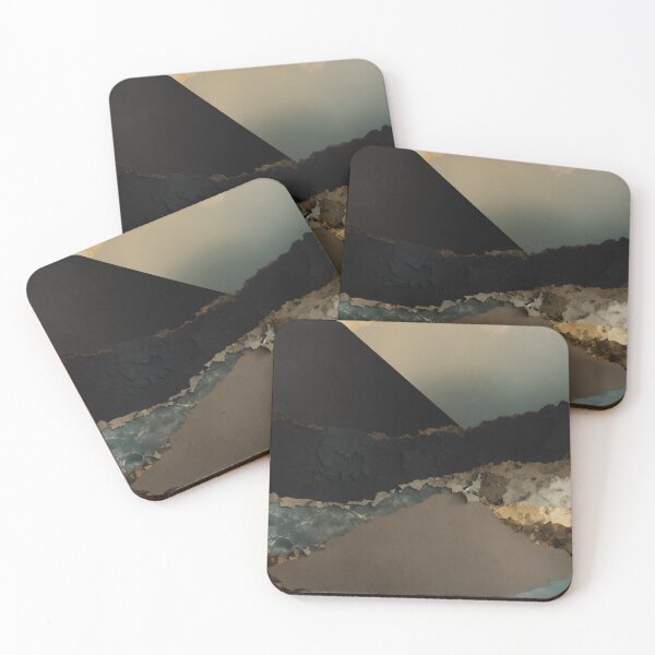 Item preview, Abstract Textured Geometric Composition in Earth Tones designed and sold by love-it-buy-it.