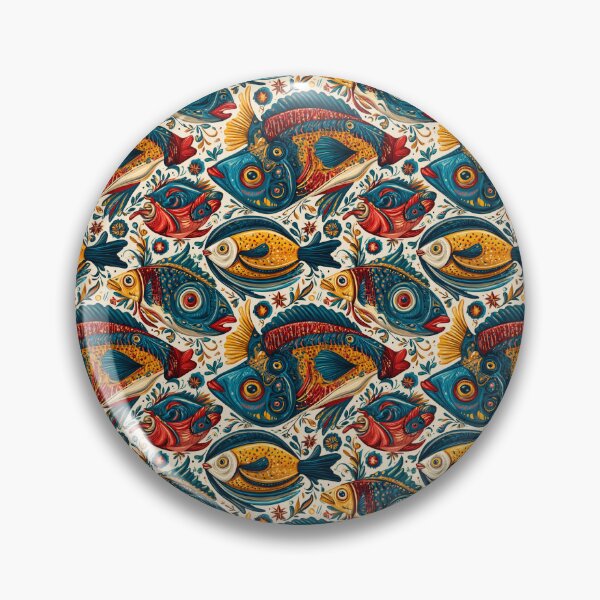 Item preview, Whimsical Surreal Fishscape designed and sold by mittie101.