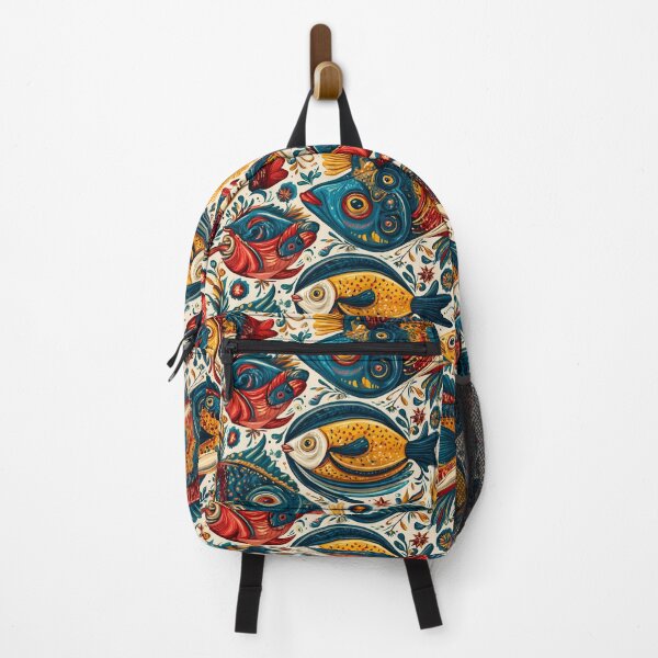 Item preview, Whimsical Surreal Fishscape designed and sold by mittie101.